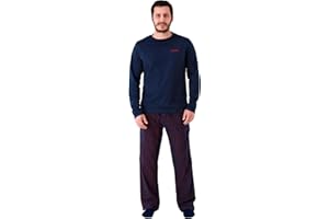 FC Bayern München I Schlafanzug lang I Herren I Navy