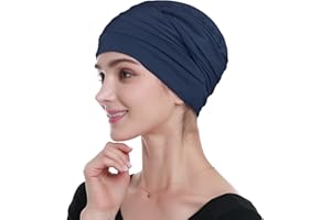 Alnorm Coiffes de Chimio en Viscose de Bambou Couvre-Chef pour la Perte de Cheveux des Femmes en Chimio