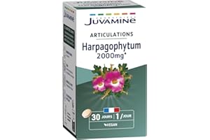 JUVAMINE - Articulations - Harpagophytum - Aide à Maintenir la Flexibilité Articulaire et l'Elasticité des Tendons - Aide à Maintenir une Bonne Mobilité - 30 Comprimés