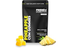 Friend of Dorothy – Pineapple C*M Gummies – Improves Sperm Volume and Load – Semen Volume Supplement – 60 Capsules in Pouch - 100% Vegetarian