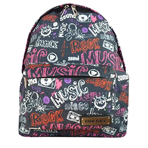 Diesel Sac à Dos Bleu 45 CM - 2 CPT Haut de Gamme