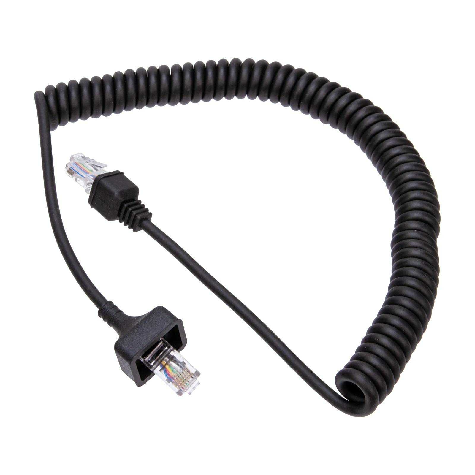 MYADDICTION 8 Pin Radio Mic Cable for Kmc-30 Kmc-36 Handheld Radio Accessory | Radio Communication | Parts & Accessories | Microphones | consumerelectronics