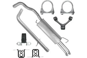 GENERIC Polmo Schaldampferset Auspuff für Seat Toledo 2 II Octavia 1 I VW Golf 4 IV Bo-ra 1 I 1.9 TDI