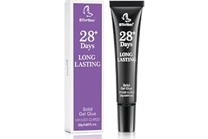 BTArtbox Solid Nail Gel 20g Super Strong Nail Gel For Acrylic Nails, Upgrade 3 in 1 UV Nail Gel for Fake Nails,Cured Needed Gel Glue, Easy to Use and 28 Days+ Long Last