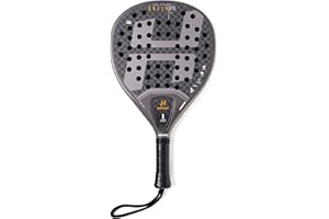PADEL RACKETS INNOVATION SL. Hook - Pala de Pádel Unisex - Platinum Gold Art - 355/365 g - 100% Carbono - Potencia 95% - EVA - Balance Medio - Sin Rugosidad - Ataque Explosivo - Redonda