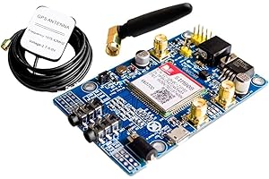 TECNOIOT SIM808 Module gsm GPRS GPS Development Board IPX SMA with GPS gsm Antenna