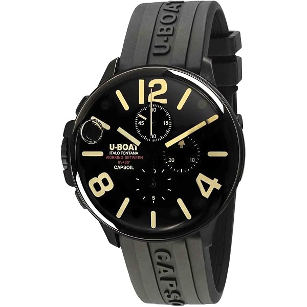 U-Boat Orologio analogico da uomo al quarzo con cinturino in acciaio