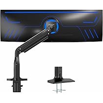 Braccio Monitor Invision MX450 - Regolabile In Altezza, VESA 75-100, Per Schermi 24-40 Pollici Fino 15kg - Foto 6