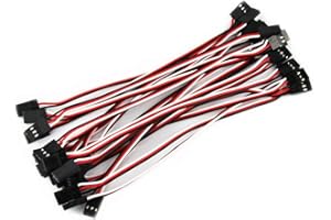 OliYin 20 stücke 5,90 in 15 cm 26AWG JR Stecker auf Stecker RC Servo Verlängerungskabel Stecker Servo Verlängern Kabel