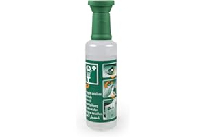 MedX5 500 ml 0,9% NaCl Notfall Augendusche, Augenspülung mit steriler Kochsalzlösung (0.9%), Augenspülmittel, Augenspüllösung, Augenspüler, Augenspülflasche