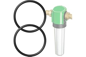 Ancable 2 Stück Ersatz-Dichtungssatz für Grünbeck Feinfilter Boxer/FS-B 1" & 1 1/4", Kompatibel mit 101641E O-Ring Glocken-Dichtung