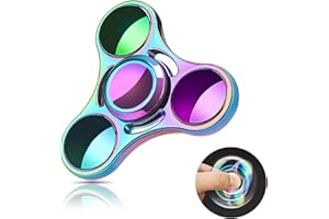 Coolden Hand Spinner EDC Jouet Fidget Spinner Metal Durable High Speed Stainless Steel Bearing 2-5 Min Spins Focus Finger Gyro Fidget Toys pour Adultes Enfants Coloré