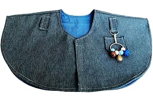 Pratvider Protezione per Le Spalle dei pappagalli - Supporto per Protezione Spalla per addestramento Pappagallo,Tute da Volo per Pannolini per Uccelli Leggeri, Pannolini per pipì, Pannolini, Scialle