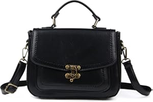 EVEOUT Borsa a tracolla casual in PU per donna, borsa a tracolla donna retrò Borse a tracolla classiche Borsa a tracolla elegante messenger per ragazze