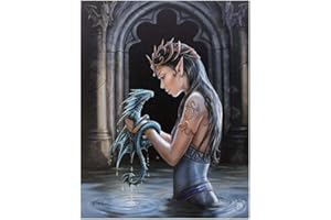 Lisa Parker Anne Stokes WP_75422 Plaque Multicolore 20 x 26 cm