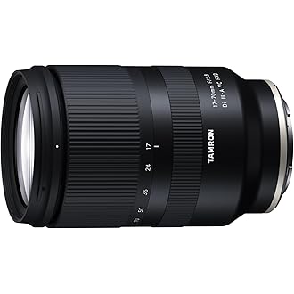 Tamron 17-70Mm F/2.8 Di Iii-A Vc Rxd Camera Lenses for Sony Aps-C Mirrorless Camera - Black