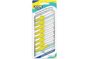 INTERDENTAL BRUSHES Stoddard Icon Interdental Brush - 0.7 Yellow - 8 per Pack