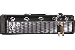 Fender "Jack Rack Key-Holder Portachiavi e organizzatore in design Guitar-Amp - Colore: Nero