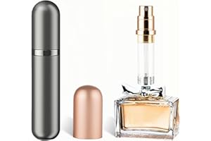 Lammcou Parfümzerstäuber für Unterwegs, Mini Tragbar Leer Nachfüllbarer Parfüm Abfüller Zerstäuber für Reise, Refillable Perfume Atomiser Travel Bottle for Travel