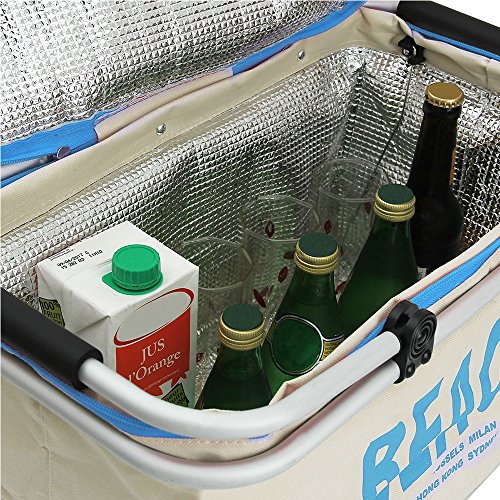 Kühltaschen Kühlbox Isolierbox Isoliertasche Einkaufstasche Campingtasche Farbwahl 35 Liter - 4