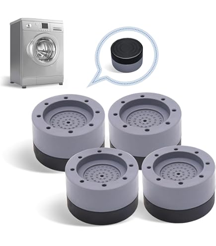 Anti-walk Silent Feet - Anti-Vibration Pads for Washing Machines and Dryers  : Amazon.co.uk: Large Appliances