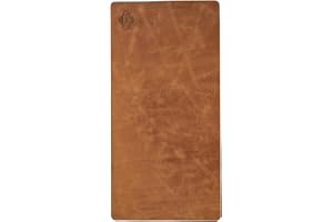 CHARLIE LONDON Leather Desk MAT-Waterproof Laptop MAT for Desk-1.1-1.8MM THICK-80X40 CM Topper-Travel Friendly Keyboard MATS for Desk in 4 Elegant Color (Tan)