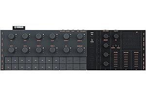 Yamaha SEQTRAK Mobile Music Ideastation – Estudio de Producción Musical Todo-en-Uno con Motores de Sonido Duales, Muestreo Integrado, Altavoz Incorporado y Batería Recargable – Negro