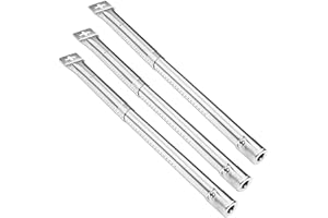 LOKHING 42204 Bruciatori di tubi regolabili in acciaio inossidabile di ricambio per grill a gas per barbecue universale per Sochef Campingaz Char-Broil Broil-master CCLIFE e altre griglie modello