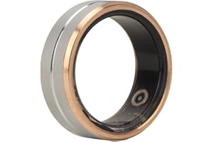 Sxhlseller Anello Intelligente per la Salute, Anello per Fitness Tracker Uomo Donna con App Monitoraggio del Sonno Conteggio Passi Controllo Fotocamera per iOS per Android, Fitness Tracker