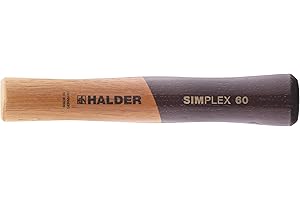 HALDER SIMPLEX-Stiel, für SIMPLEX-Schonhämmer mit Tempergussgehäuse | D=60 mm/Stielausführung=extra kurz | 3244.062