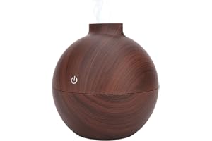 OPPWONG 130 Ml USB Elektrisk Eterisk Olja Luftfuktare Terapeutisk Stressavlastande Luftfuktare för Privat Klinik Spa (Djupt t