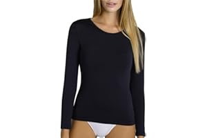 Valko sous Vetement Thermique Femme - Haut Thermique Femme - sous Pull Femme - sous Vetement Thermique - Vetement Thermique Femme