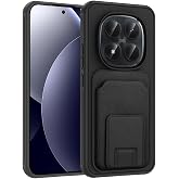 Zore Xiaomi ile uyumlu Redmi Note 15 Pro Kılıf Kartlıklı TPU Zore Bikart Kapak Siyah