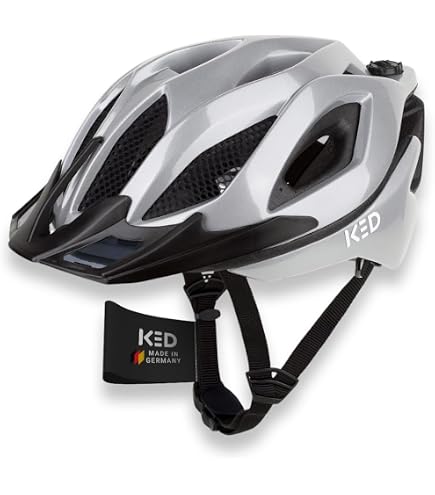 KED Certus K-Star Fahrradhelm In Grau – Mit 360° Retroreflexion & K-FIT Anpassungssystem