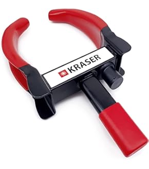 TRUTZHOLM Anhängerschloss Für 50mm Kupplungen - Diebstahlschutz Mit 12,7mm Stahlbügel & 4 Schlüsseln