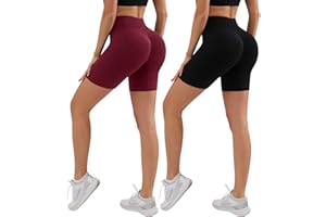 YADIFEN Gym Shorts for Women Butt Scrunch Booty Shorts Seamless Cycling Shorts Ladies Yoga Shorts Sexy Hip Lifting Tummy Control Pole Dance Shorts for Sport Joggers Workout