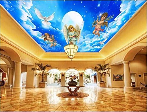 Malilove 3d ceiling wallpaper custom photo mural Beauty of the Virgin Lady room decoration painting 3d wall murals wallpaper for 3d