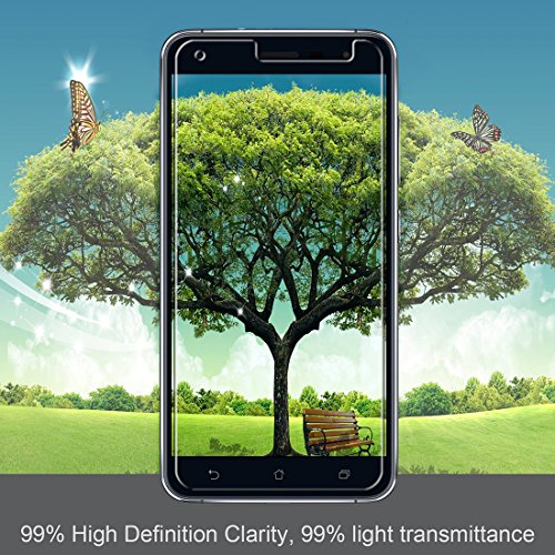  2 Unidades  Asus Zenfone 3 ZE520KL 5 2    Protector de Pantalla  iVoler  0 3mm Dureza 9H  Protector de Pantalla de Vidrio Templado Cristal Protector para Asus Zenfone 3 ZE520KL 5 2    -Dureza de Grado 9H  Espesor 0 30 mm  2 5D Round Edge- Ultra-trasparente   Anti-golpe   Ajuste Perfecto   No hay Burbujas - Garant  a Incondicional de 18 Meses