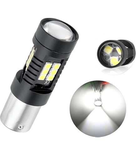 Lampadine LED BAY15D P21W Per Fiat Panda 2012-2022 - DRL 6000K