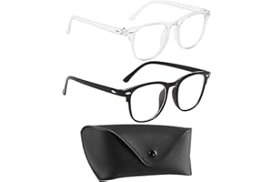 Hugfads Lunettes Anti Lumière Bleue pour Homme et Femme - Blocage Lumière Bleue, Réduit la Fatigue des Yeux - Protection Écrans d'Ordinateur, Confort Visuel