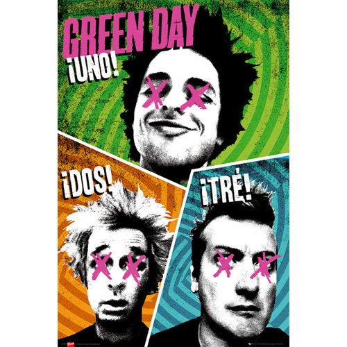 Preisvergleich Produktbild Green Day - Poster Trio