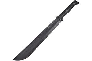 Playwell Martial Arts Black Polypropylene Full Contact Jungle Sword - 24.4 Inches