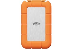 LaCie Rugged SSD4 2To, 40Gbps USB-C, Orange, Data Rescue Service (STND2000400)