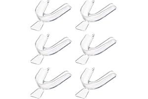 MAKOTO NOBU 6 Pièces Gouttiere Dentaire, Protecteurs Buccaux, Protege Dent protection, Améliore La Qualité Du Sommeil