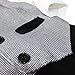 Baby Boys Wedding Check Tuxedo Suit Bowtie Romper Bodysuit Outfits 6-12 Months Clothes