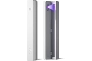 SURI UV Sanitising Clean & Charge Travel Case (White) - Official Brush Accessory