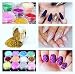 Ultra Fine Nail Art Crafts Loose Glitter Powder Dust Pots Metallic Holographic Matte Iridescent Pastel Rainbow Mixed Colours 2 6 12 + Free Gift (6 Pots(Random Colors))