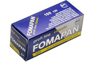 Foma Fomapan 100 ISO Films négatifs Noir et Blanc, Format :120