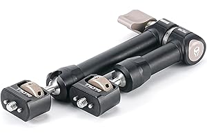 Tilta 10 Pouces Bras articulé Professionnel avec Charge utile et Verrouillage Rapide Noir TA-PAA2-B