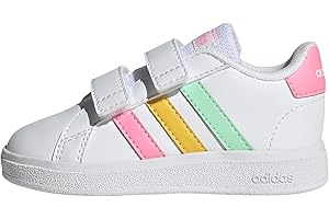 adidas Grand Court Lifestyle Hook and Loop Shoes SneakerUnisex niños